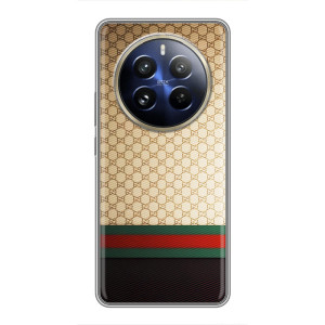 Чохли бренд ГУЧЧІ для Realme 12 Pro Plus – Фон Гуччі