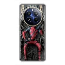 Чохли Фільми для Реалмі 12 Про Плюс (VPrint) – Дедпул на троні