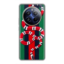 Чехлы ГУЧЧИ для Реалми 12 Про Плюс (AlphaPrint) (Gucci змия)
