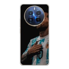 Чехлы Лео Месси Аргентина для Realme 12 Pro Plus (Месси Капитан)
