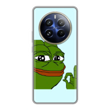 Чохли з зображенням Жаба Мем на Realme 12 Pro Plus (Жаба все ОК)