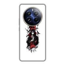 Чехлы на тему: Итачи Учиха для Realme 12 Pro Plus (AlphaPrint) – Итачи с атрибутами