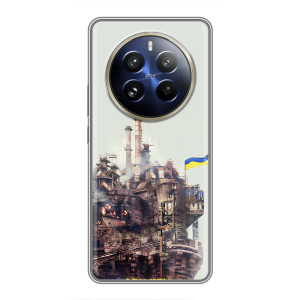 Чехлы на военную тематику для Realme 12 Pro Plus – Азовсталь