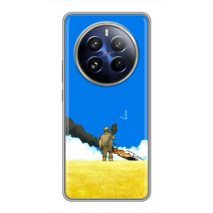 Чехлы на военную тематику для Realme 12 Pro Plus – Попадание