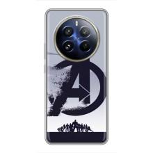 Чехлы с героями Марвел Realme 12 Pro Plus (VPrint) – Команда А