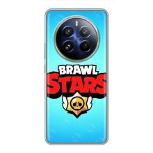 Чехлы Brawl Stars для Realme 12 Pro Plus (AlphaPrint) – Лого Бравл Старс
