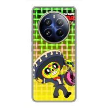 Чехлы Brawl Stars для Realme 12 Pro Plus (AlphaPrint) – Поко в самбреро