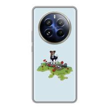 Чехлы с картинкой собаки Патрон для Realme 12 Pro Plus (AlphaPrint) (Сапер Пес)