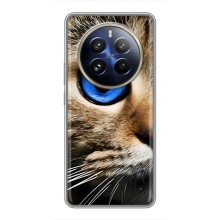 Чехлы с Котиками для Realme 12 Pro Plus (VPrint) (Глаз кота)