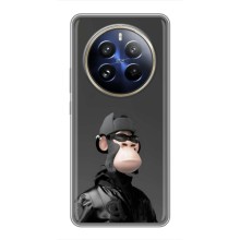 Чехлы с Обезьянами NFT для Realme 12 Pro Plus (AlphaPrint) (стильная обезьяна NFT)