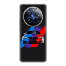 Чехол BMW для Реалми 12 Про Плюс – Цветная БМВ