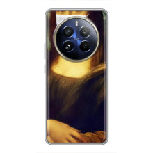Чохол для смартфону Realme 12 Pro Plus Художнє Мистецтво (Монна Ліза в масці)