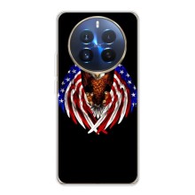Чехол Флаг USA для Realme 12 Pro Plus – Крылья США