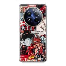 Чохол МАРВЕЛ для Реалмі 12 Про Плюс (AlphaPrint) – Марвел Комикс