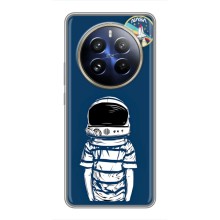 Чехол NASA для Realme 12 Pro Plus (AlphaPrint) (Мальчик в шлеме)