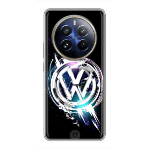 Чохол "Фольксваген" для Realme 12 Pro Plus – Volkswagen на чорному