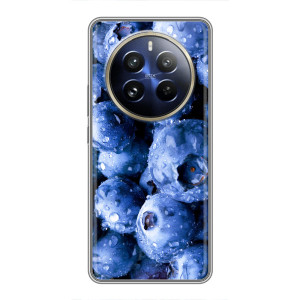 Чехол с изображением  вкусной еды для Realme 12 Pro Plus – Голубика