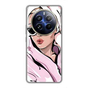 Чохол з картинкою Модні Дівчата Realme 12 Pro Plus – Дівчина в халаті