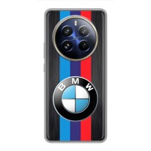 Чохол для Реалмі 12 Про Плюс - з принтом БМВ (AlphaPrint) (Лого BMW)
