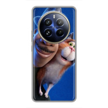 Чехол с принтом Душа на Realme 12 Pro Plus – Джо и кот