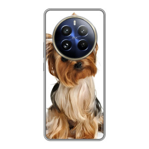 Чохол (ТПУ) Милі песики для Realme 12 Pro Plus – Пес Терьєр
