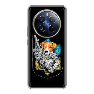 Чехол с принтом для Realme 12 Pro Plus – Патрон Воин