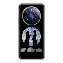 Чехлы Венсдей на Realme 12 Pro Plus Уэнсдей (AlphaPrint) (комната Уэнздей)