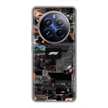 Чехол Формула1 на Realme 12 Pro Plus – Коллаж Ф1