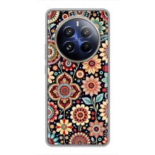 Чехол с принтом Ковер для Realme 12 Pro Plus – Цветочный ковер