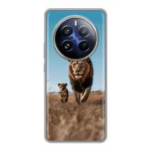 Чехол Король лев на Реалми 12 Про Плюс (Мусафа и Симба)