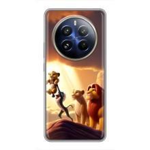 Чехол Король лев на Реалми 12 Про Плюс (Рождение Симбы)