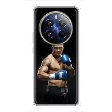 Чехол с картинкой Александр Усик для Realme 12 Pro Plus – Боксер Усик