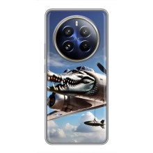 Чехол с мемом Тралалело тралала на Realme 12 Pro Plus (Бомбардиро крокодило)