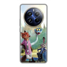 Чехол Зоотрополіс на Realme 12 Pro Plus – Ник Джуди и змея