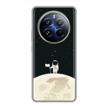 Космические Чехлы для Реалми 12 Про Плюс (VPrint) (На луне)