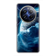 Космические Чехлы для Реалми 12 Про Плюс (VPrint) (Земля с космоса)