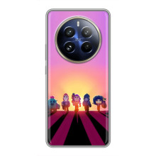 Силіконовый Чохол на Realme 12 Pro Plus з картинкою Brawl Stars (Персонажі на заході сонця)