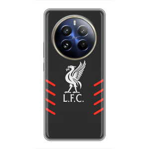 Силіконові Чохли з принтом Футбол на Realme 12 Pro Plus – Емблема Liverpool