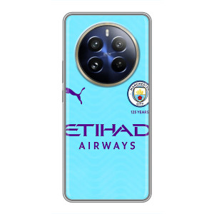 Силіконові Чохли з принтом Футбол на Realme 12 Pro Plus – Man City