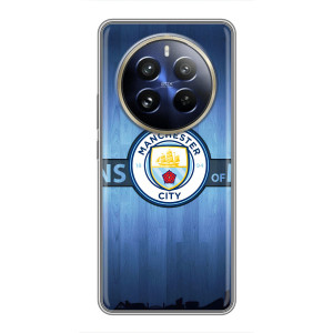Силіконові Чохли з принтом Футбол на Realme 12 Pro Plus – ManCity