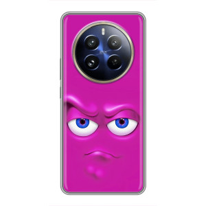 Чохли (ТПУ) (смішні стікери) для Realme 12 Pro Plus – Хитра мордочка