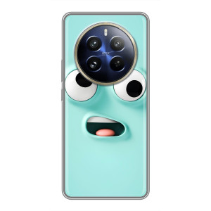 Чохли (ТПУ) (смішні стікери) для Realme 12 Pro Plus – мордочка