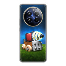 Силіконовий Чохол (атрибутика Клеш Роял) для Realme 12 Pro Plus (Гармата)