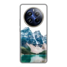 Силиконовый чехол с КАРТИНКАМИ лето для Realme 12 Pro Plus (AlphaPrint) (Гори)