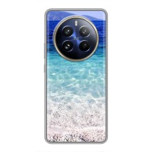 Силиконовый чехол с КАРТИНКАМИ лето для Realme 12 Pro Plus (AlphaPrint) (Море)