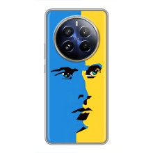 Украинские Чехлы для Realme 12 Pro Plus с картинкой УПА (AlphaPrint) (Степан Бандера)