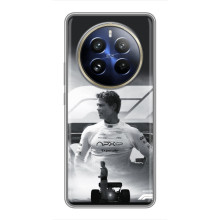 Чехол с прнтом Формула 1 на Realme 12 Pro Plus – Фон Формула-1