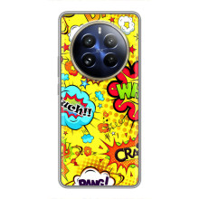 Яскраві Чохли з принтами для Realme 12 Pro Plus (Комікси)