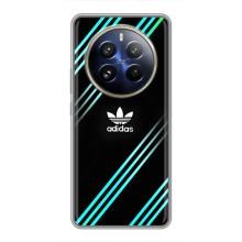Чехлы Адидас для Realme 12 Pro (AlphaPrint) (Адидас с полосами)
