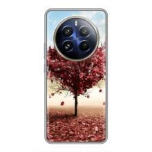 Чехлы для любимой на Реалми 12 Про (VPrint) (Дерево сердце)